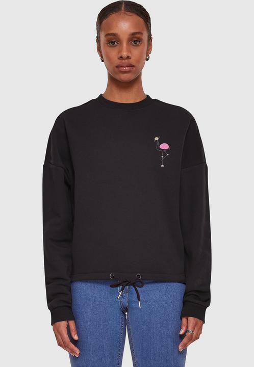 Produktbild Merchcode Ladies Flamingo Oversize Crewneck - 178407 (M)