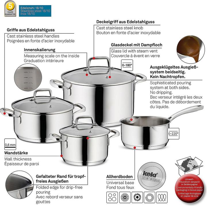 Immagine prodotto Kela Flavoria (Pentola, Acciaio inossidabile)