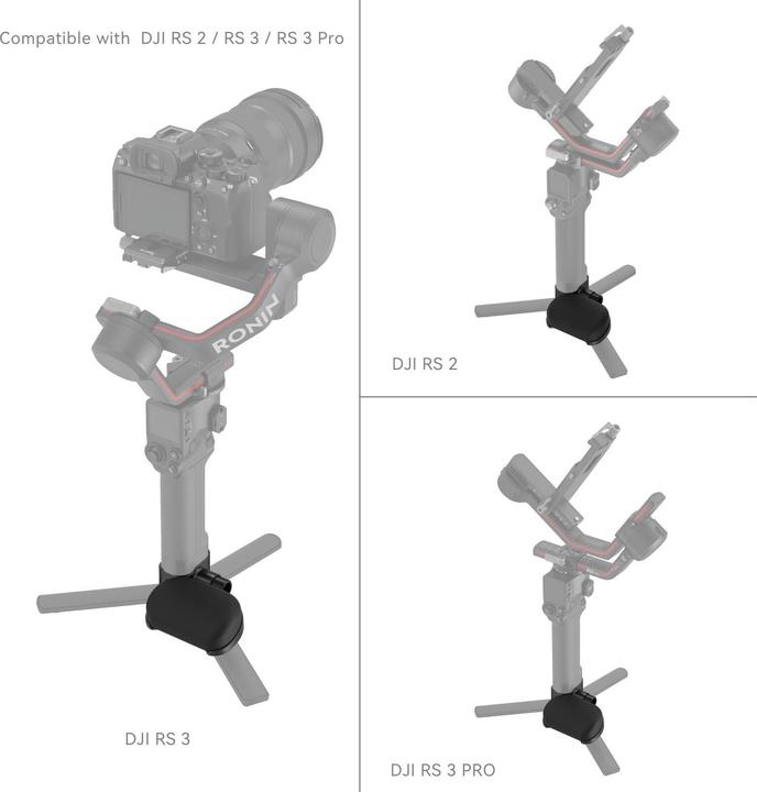 Image du produit SmallRig Repose-poignet pour DJI RS Series, type d'accessoire caméra (Support de gimbal)