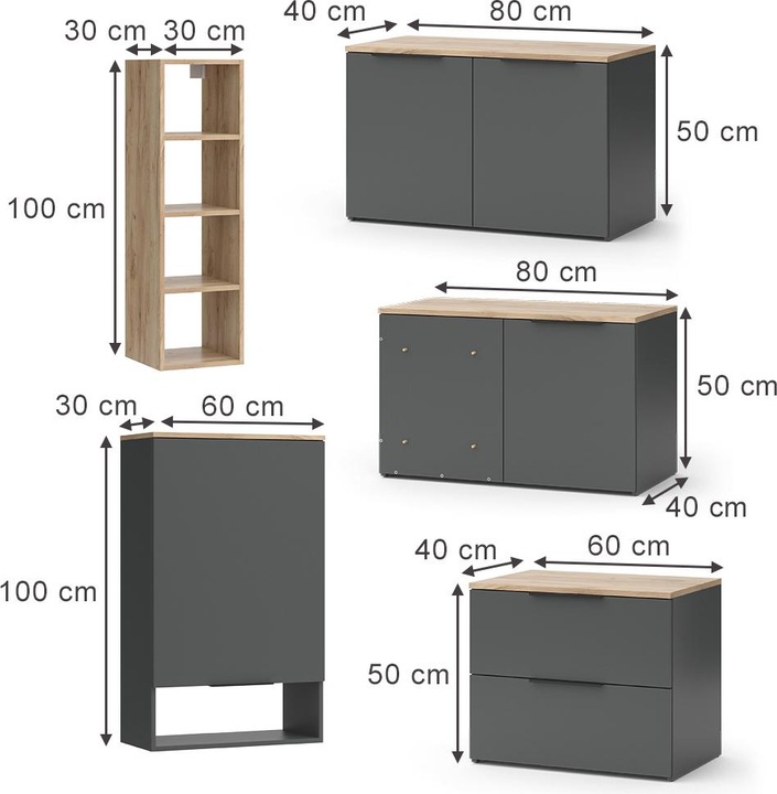 Immagine prodotto Vicco Wido (60 x 100 x 30 cm)