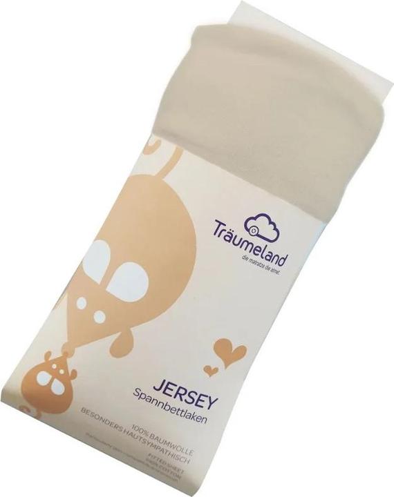 Actual product image Träumeland Fitted sheet jersey (60 x 120 cm, 70 x 140 cm)