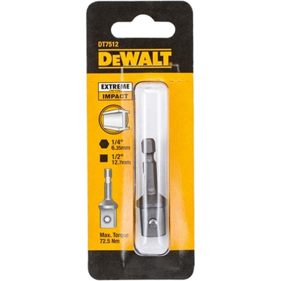 Thumbnail - DeWalt, Bits, DT7512QZ (Sechskant (hexagonal) 1/2", Sechskant (hexagonal) 1/4")