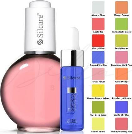 Actual product image Silcare The Garden Of Colour Regenerating Cuticle And Nail Oil Ruby Orange 15Ml (15 ml)