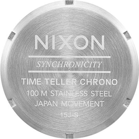 Produktbild Nixon Herrenuhr TIME TELLER Silberfarben (Analoguhr, 40 mm)