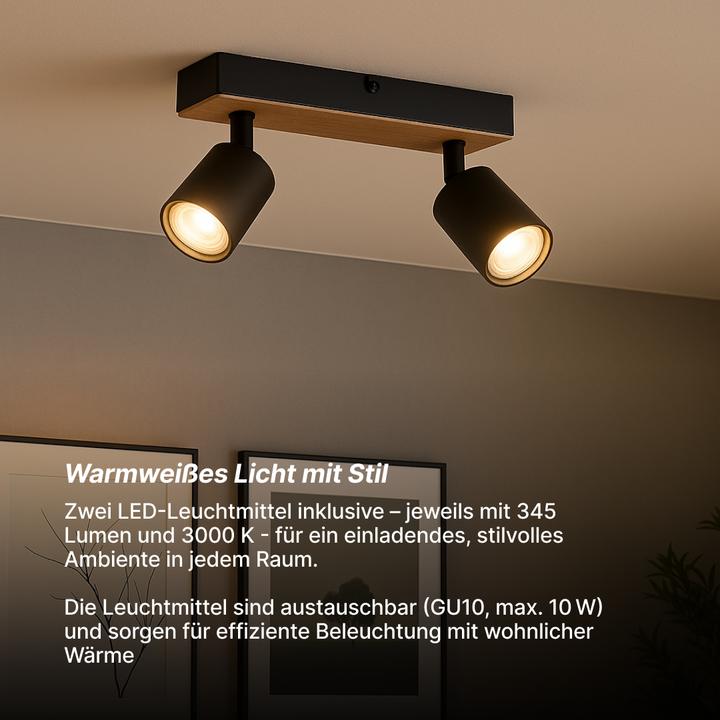 Image du produit Brilliant Jello Wood (345 lm, GU10)