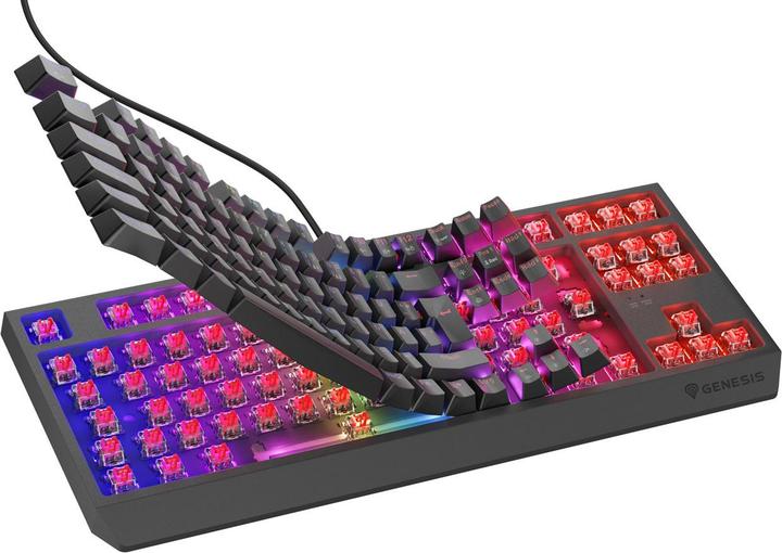 Produktbild Genesis Gaming Tastatur THOR 230 TKL red kabelgeb. (DE) (DE)