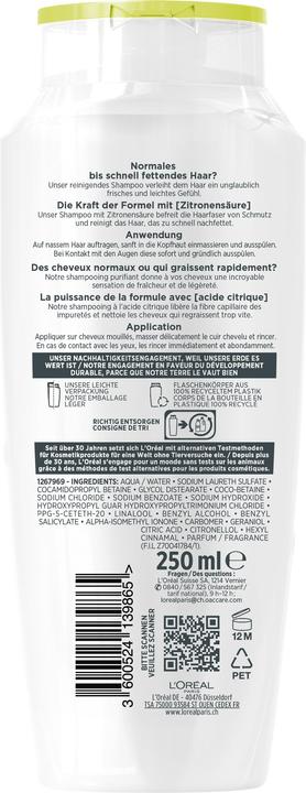 Image du produit L'Oréal Paris Energie (250 ml, Shampoing liquide)