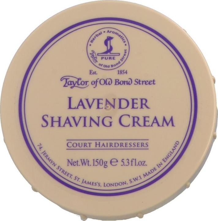 Actual product image Taylor of Old Bond Street Lavender Shaving Cream (Shaving cream)