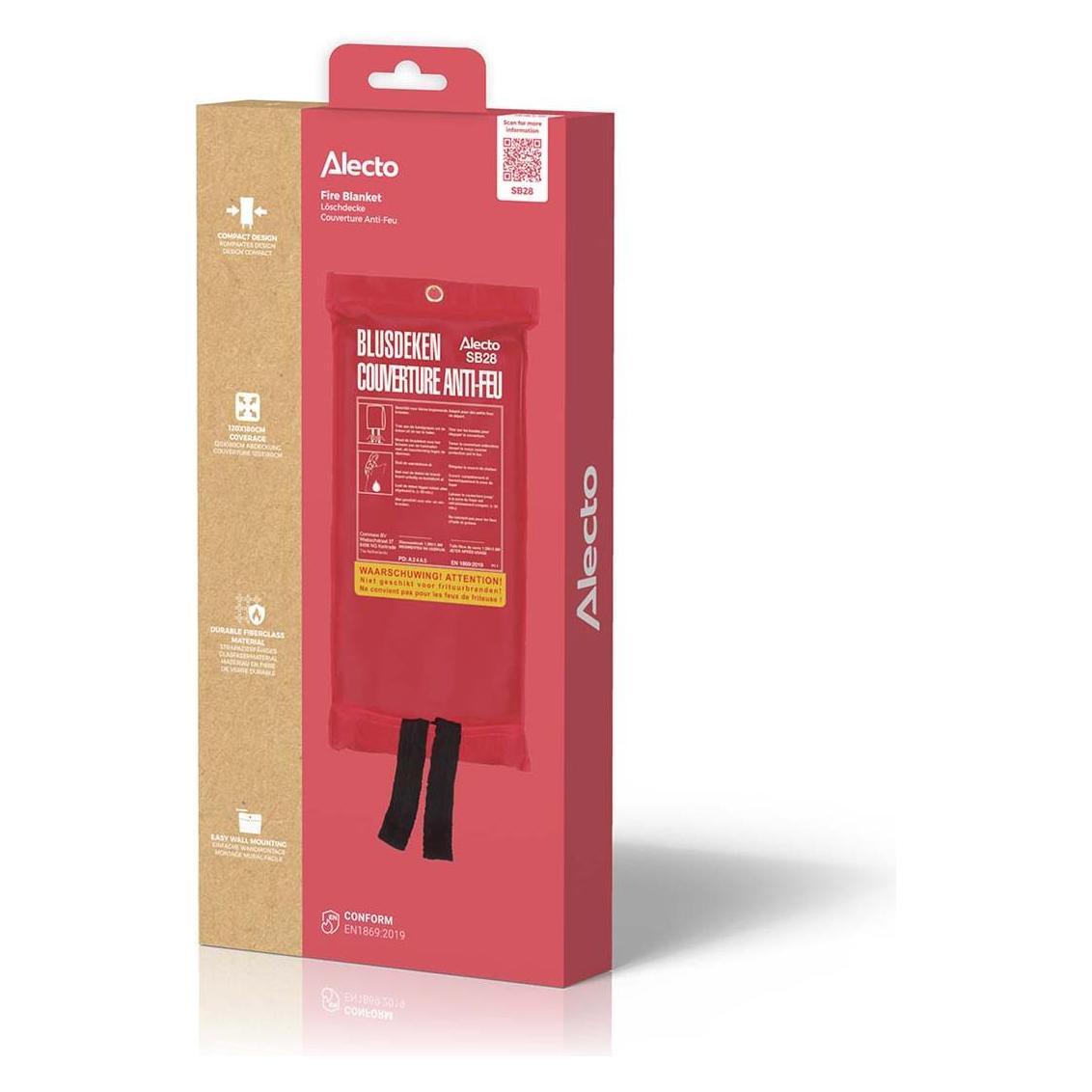 Alecto, Brandweerlieden, Fire Blanket 120 X 180 Cm (F)
