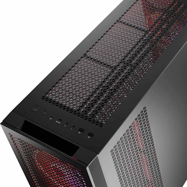 Actual product image Modecom Volcano Expanse T Apex ARGB czarna (mATX, Mini-ITX)