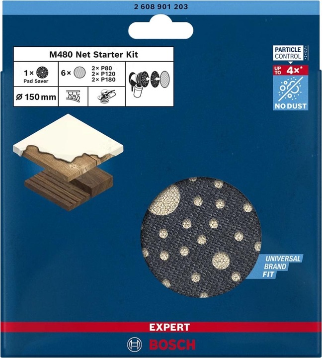 Produktbild Bosch Professional Zubehör Expert M480 Starter-Set (80, 120, 180)
