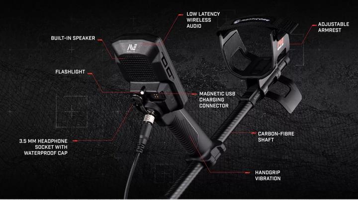 Actual product image Minelab MANTICORE. Metaaldetector specialist.