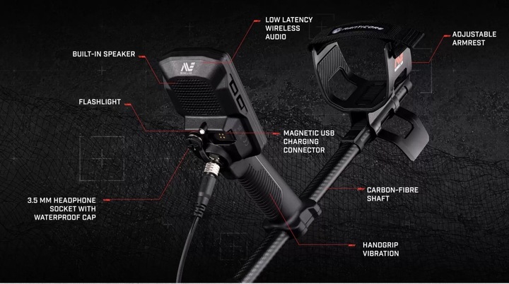 Produktbild Minelab MANTICORE. Metaaldetector specialist.