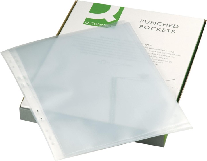 Image du produit Q-Connect Pochettes de pointage (A4, 100 x)