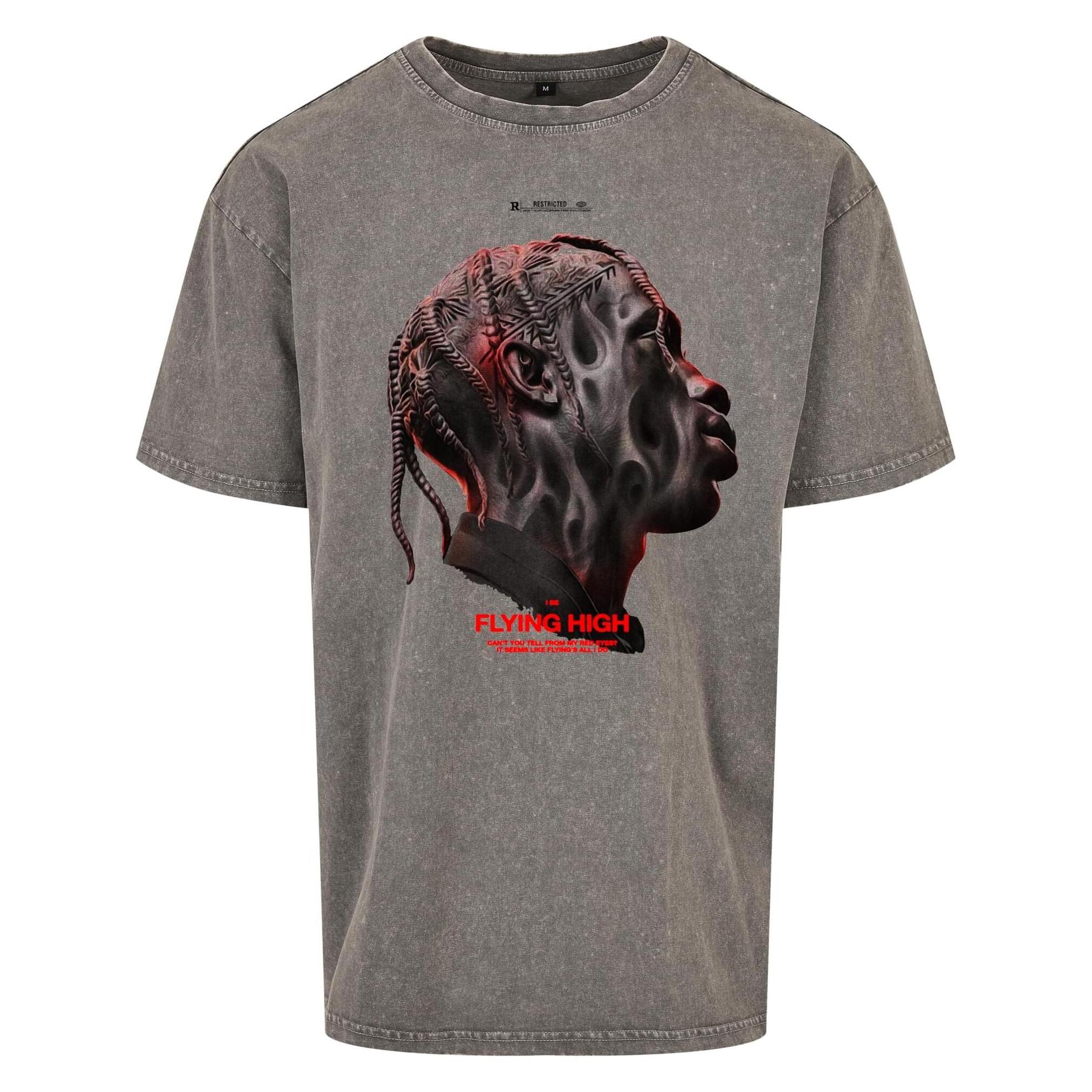 Urban Classics, Herren, Shirts, Flying High Oversize Tee - 16551, Grau, (Xxl)
