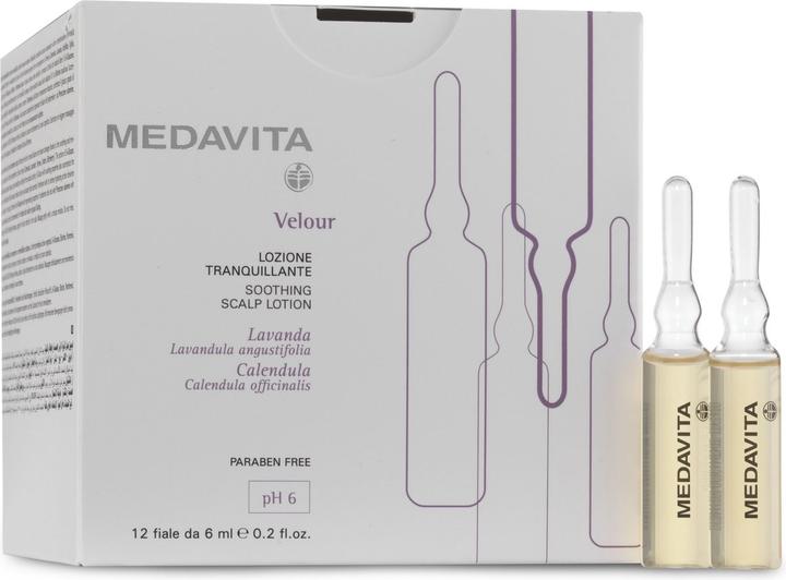 Actual product image Medavita Velour Lozione tranquillante 12fl x 6ml (6 ml)