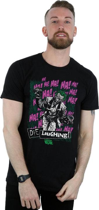 Produktbild Justice League Joker Die Laughing TShirt (4XL)