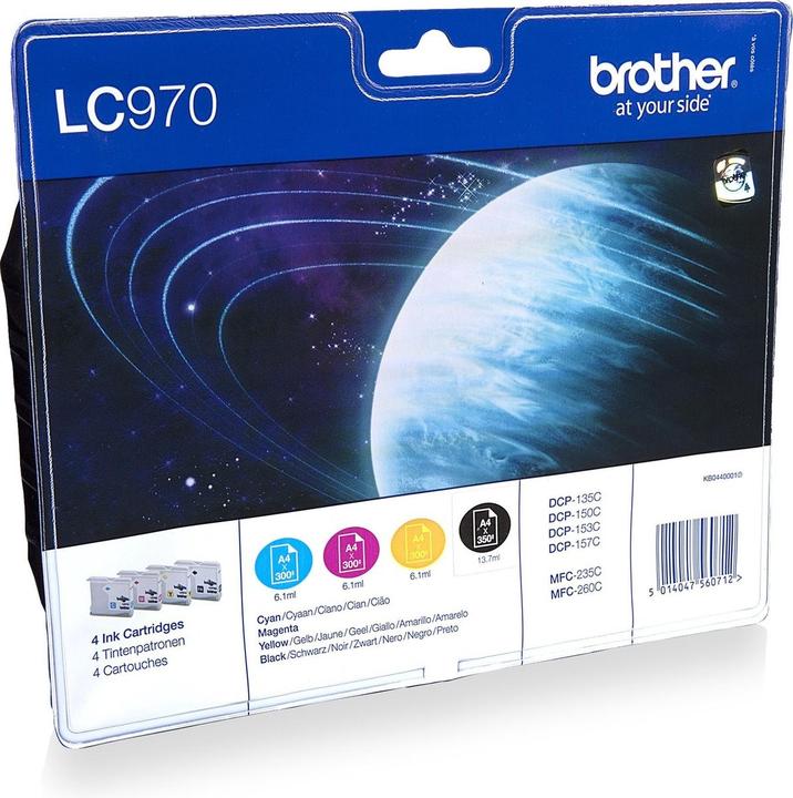 Brother LC-970 Value Pack (M, C, Y, BK)