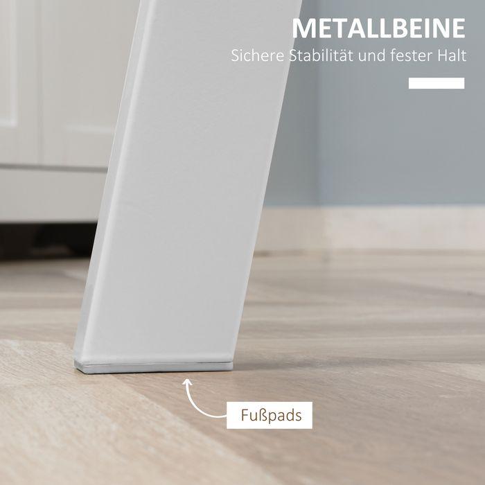 Actual product image Swisshandel24 Dining table Round kitchen table Side table Dining room table with bevelled legs for kitchen dining (72 x 75 cm)