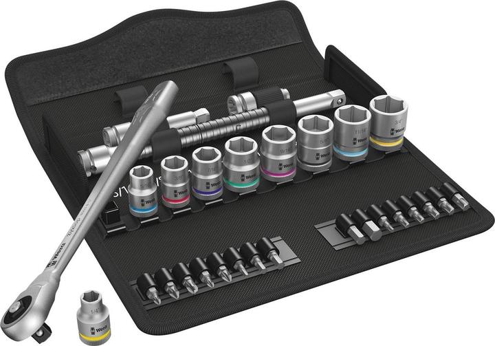 Wera 8100 SB 10 Zyklop Metal Ratchet Set