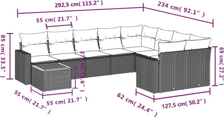 Produktbild vidaXL Colette