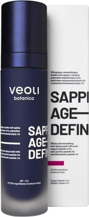 Veoli Botanica VEOLI BOTANICA Sapphire Age-Definer liftingująco-remodelująca maska anti-aging 50ml (50 ml)