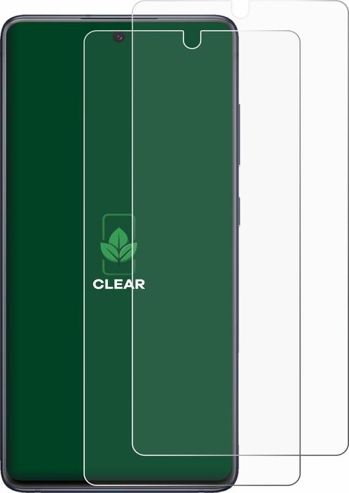 Produktbild ScreenLeaf Schutzfolie nachhaltiger Displayschutz Displayschutzfolie Folie Klar Transparent (2 Stück, Samsung Galaxy S20 FE 5G)