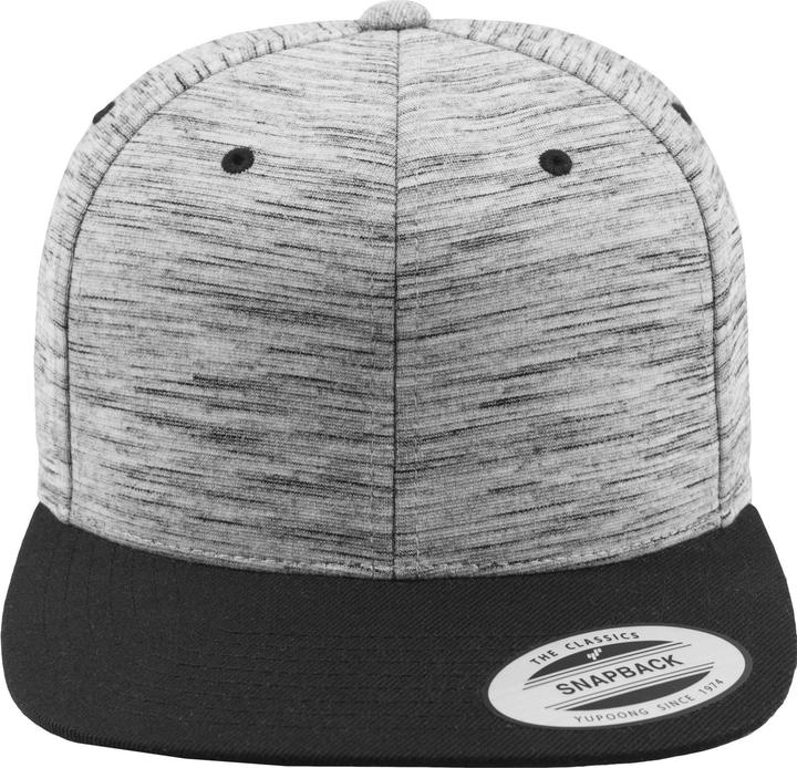 Produktbild Flexfit Stripes Melange Crown Snapback (One Size)