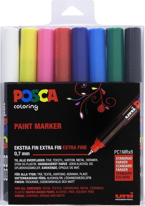 Produktbild Posca Basic (8 x)