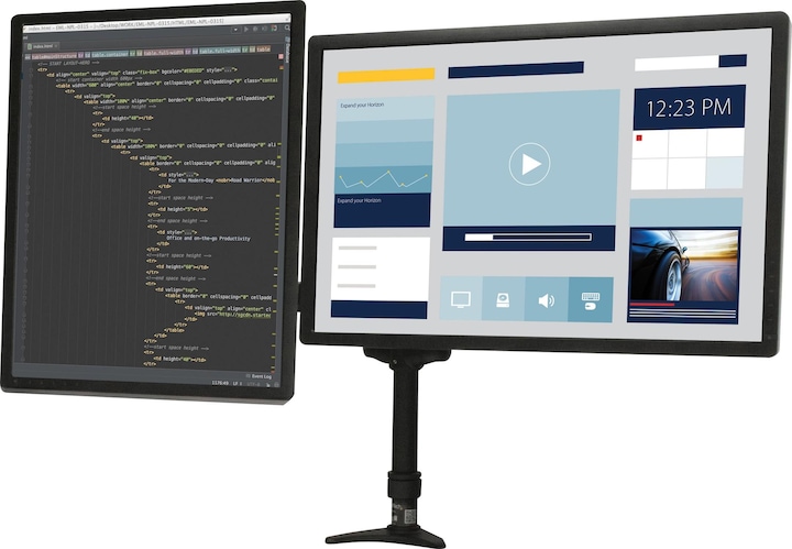 Produktbild StarTech Articulating Dual Monitor Arm (Tisch, 24")