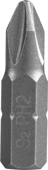 Actual product image Graphite Screwdriver bits PH2 x 25 mm, 100 pcs. (Cross Phillips PH)