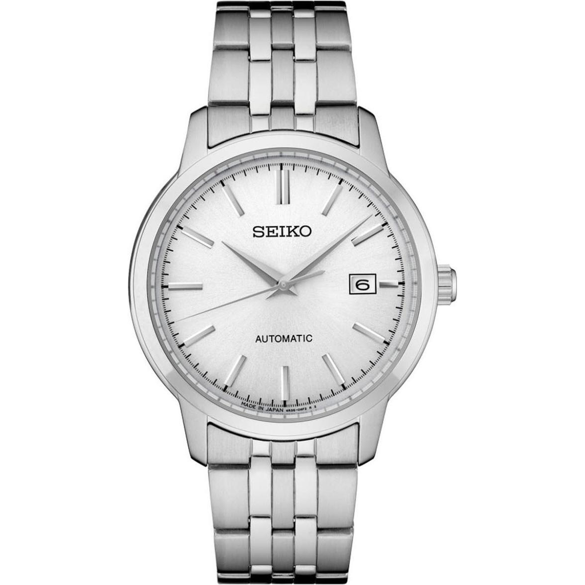 Seiko, Orologio da polso, Automatico, Argento, (Orologio da polso analogico, 41 mm)