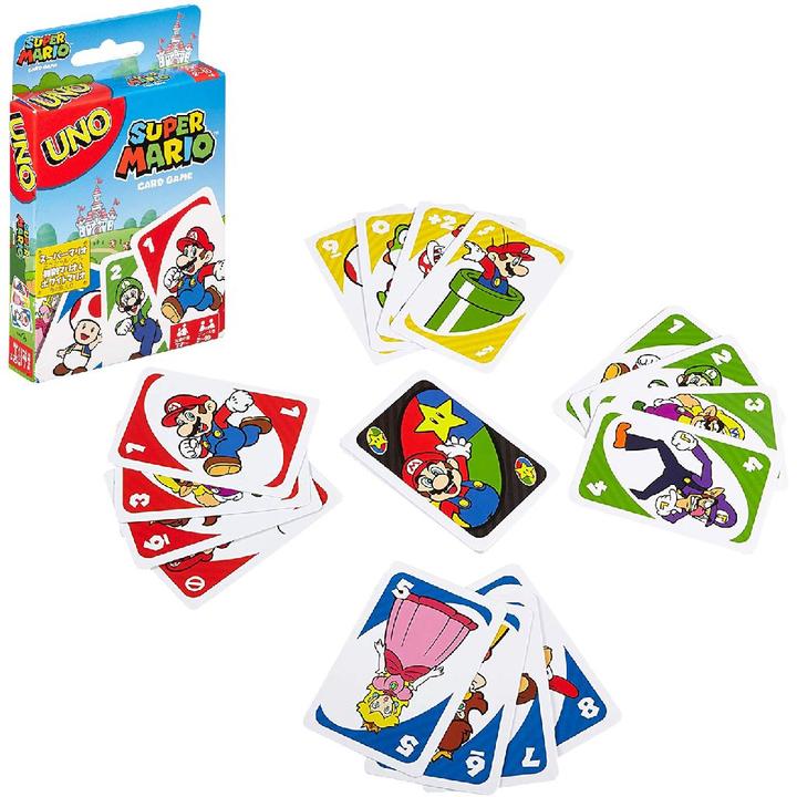 Productafbeelding Mattel Games UNO Mario Kart (Engels, Spaans, 2 - 10 Spelers)