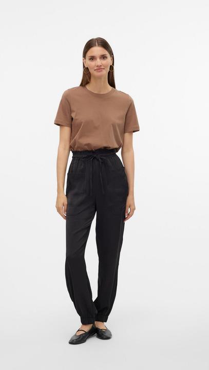 Actual product image Vero Moda VMMARYS Hohe Taille Hose Hose mit weitem Beinschnitt (S)