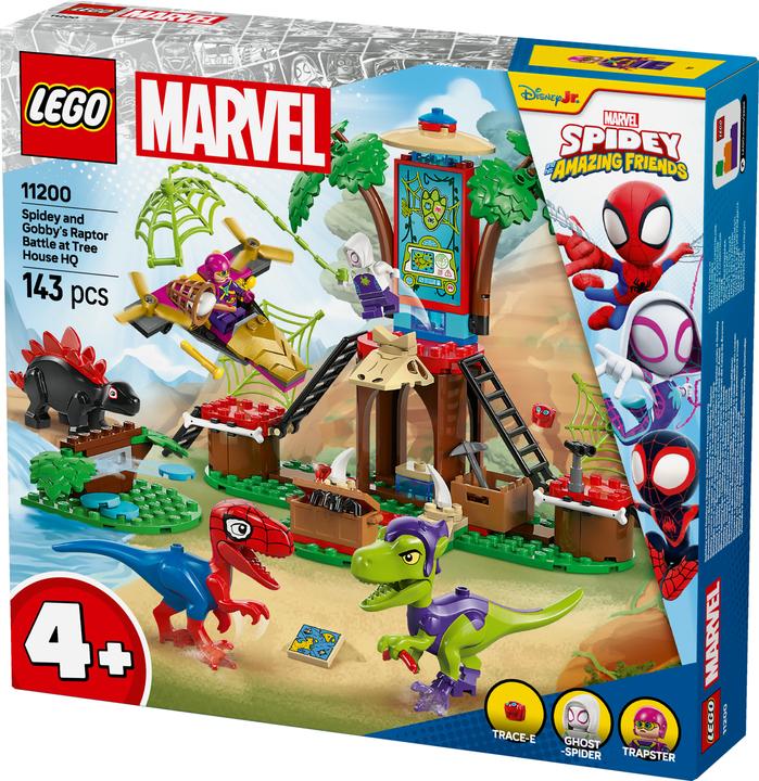 Immagine prodotto LEGO Showdown am Baumhaus: Spidey-Rex vs. Gobby-Raptor (11200, LEGO Marvel)