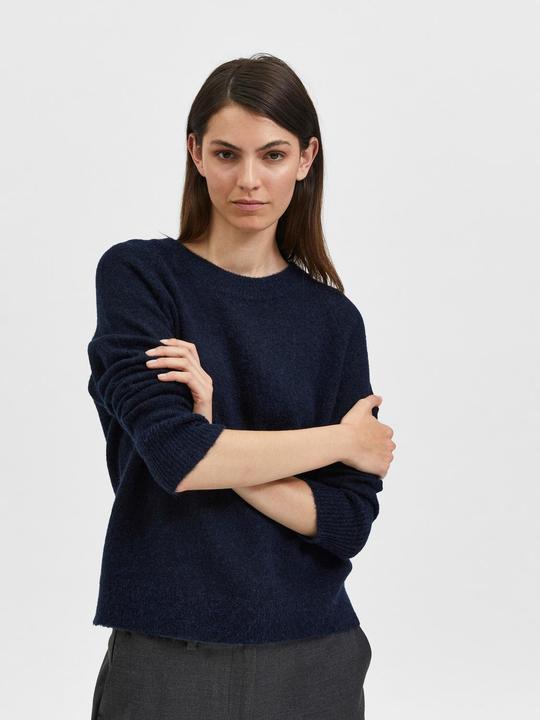 Produktbild Selected Femme Rundhalsausschnitt Woll Pullover (M)