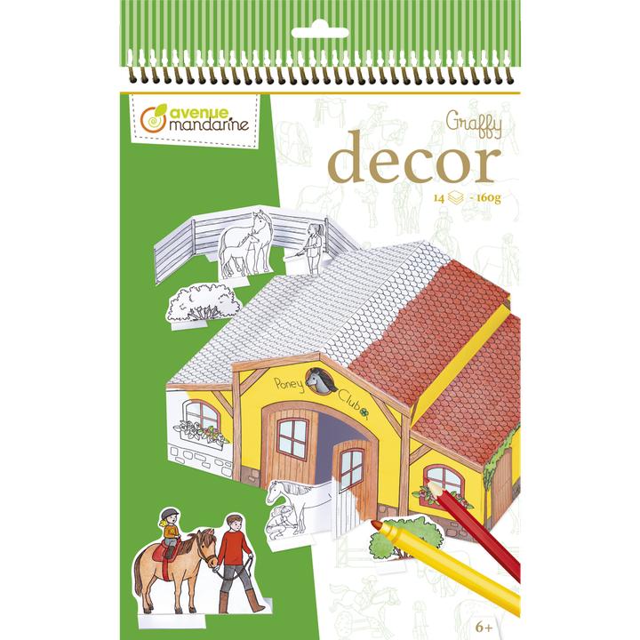 Actual product image Avenue Mandarine Graffy Deco Riding Stable