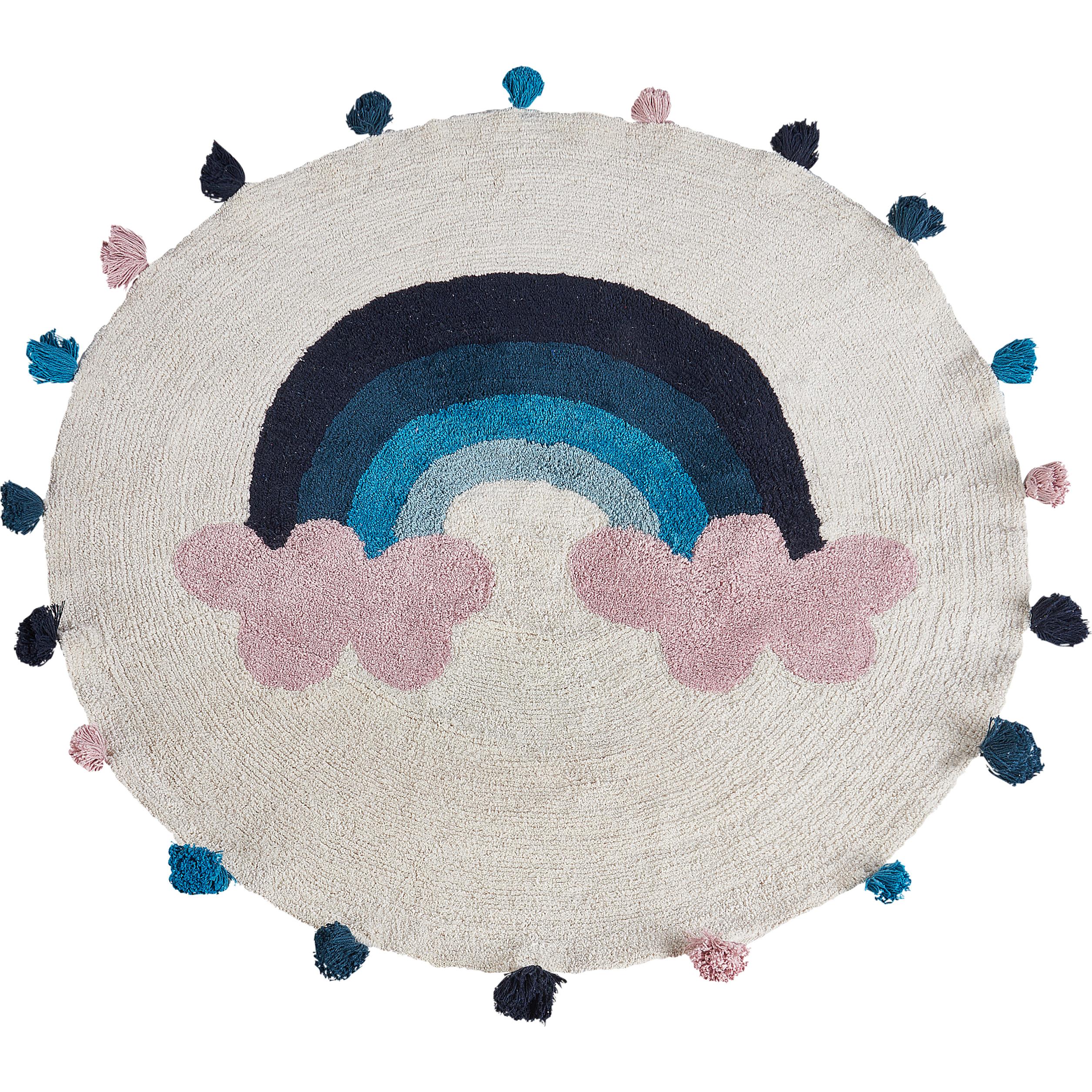 Beliani, Kinderteppich, Gorisa (Ø 120 cm)