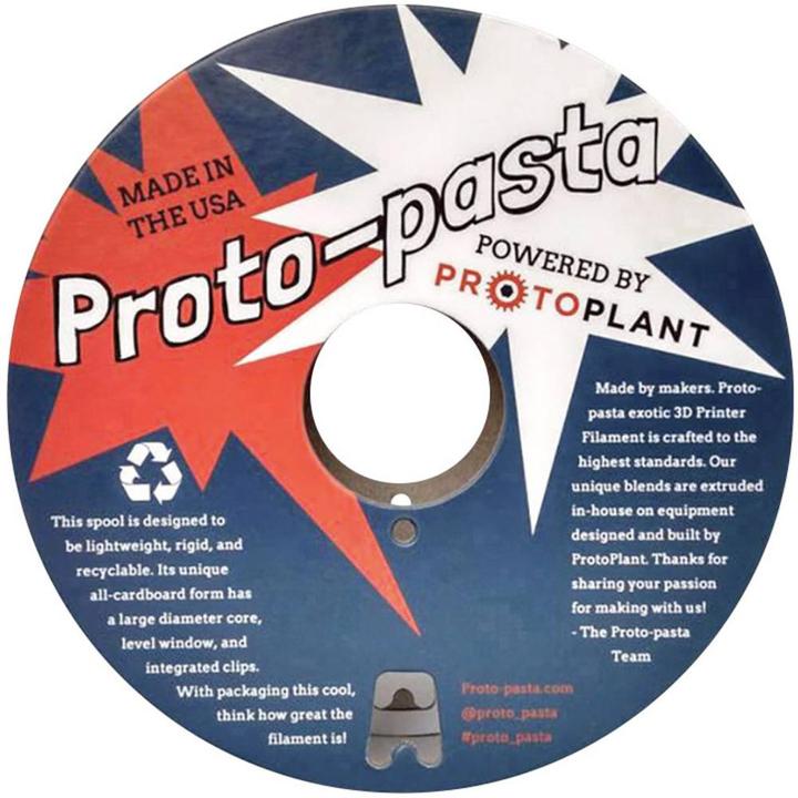 Produktbild Proto-pasta leitfähiges PLA Filament (PLA, 2.85 mm, 500 g, Grau)