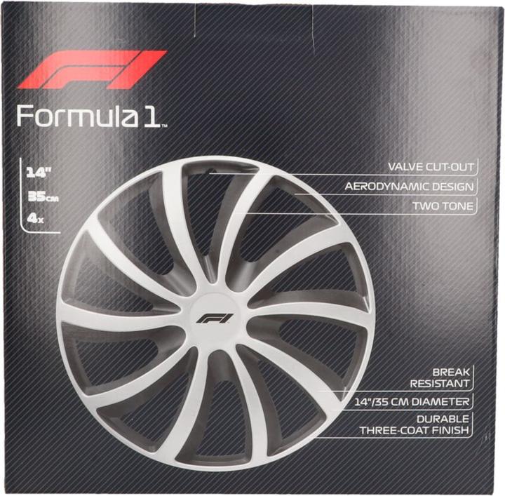 Produktbild Formula 1 Radzierblende WC141 (4 Stück, 14")