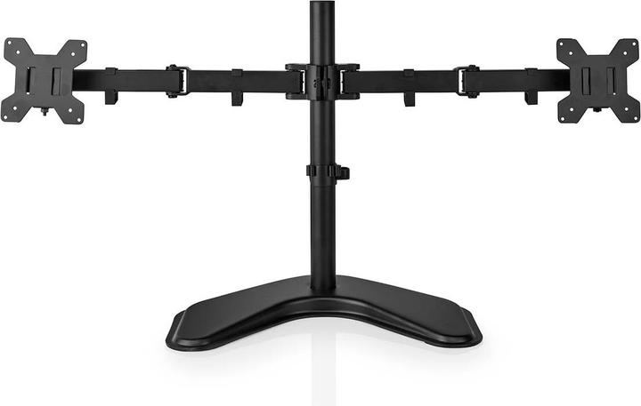 Produktbild Nedis Schreibtisch Monitorhalterung | 2 Bildschirm(e) | 15 - 32 " | 75x75 / 100x100 | Vollbeweglich (32", 7 kg)