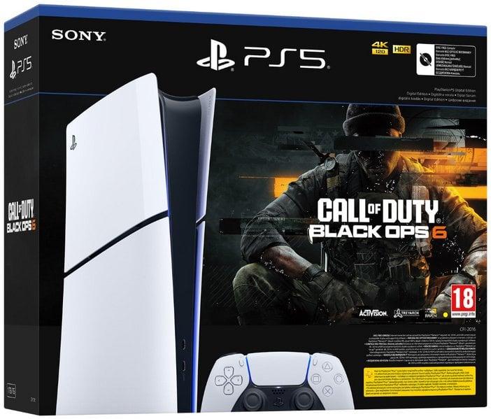 Produktbild Sony PLAYSTATION 5 CONSOLE SLIM DIG/1TB +COD 711719603405