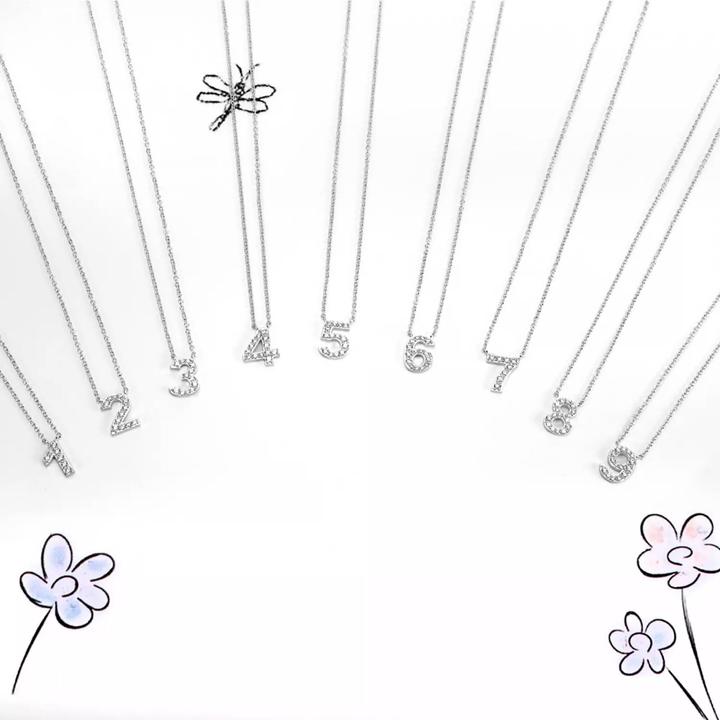 Immagine prodotto La Petite Story Collana numero fortunato 3 (Acciaio inossidabile)