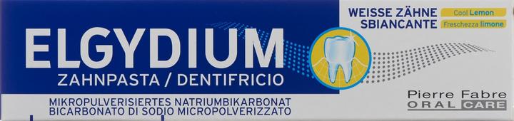 Produktbild Elgydium Weisse Zähne Zahnpasta Cool Lemon (75 ml)