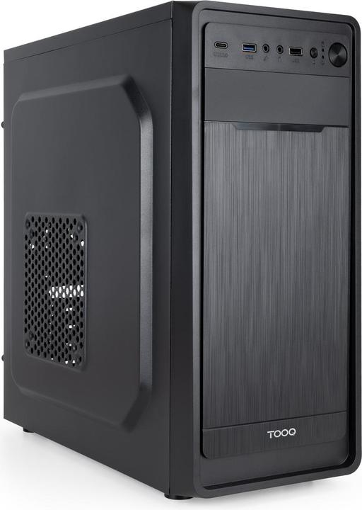 Actual product image Tooq Technology Boitier Moyen Tour ATX TooQ Prisma Ultra avec alimentation 500W (Noir) (500 W)