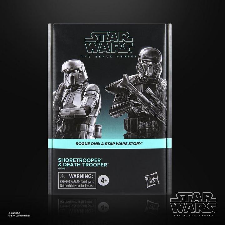 Actual product image Hasbro Star Wars - Shoretrooper et Death Trooper The Black Series