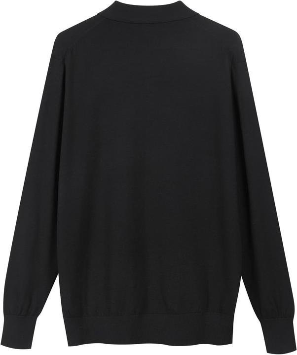 Produktbild Diana Studio Heren Zwart, L Polo Pullover Large, zwart, L (L)