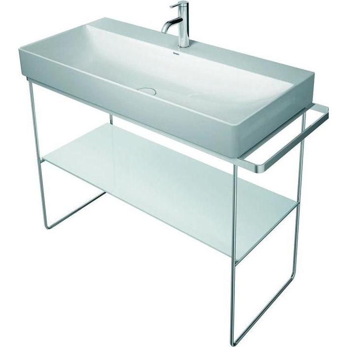 Duravit, Zubehör Badmöbel, Glaseinleger DURASQUARE für Metallkonsole 003103/104 weiss