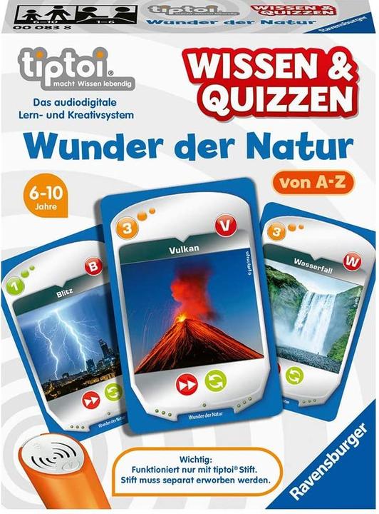 Produktbild tiptoi Wunder der Natur (Deutsch, 6 - 10 Jahre)