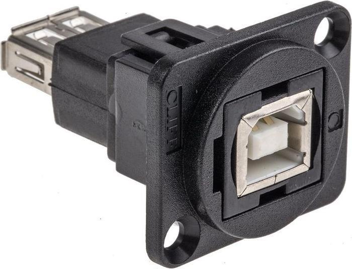 Produktbild RS PRO FT USB 2.0 B-A Ni CSK